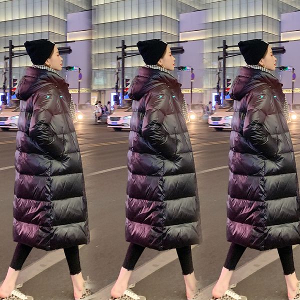 new 90% white duck down jacket women thick long winter coat women hooded korean female puffer jacket plus size outerwear 201103, Black
new 90% white duck down jacket women thick long winter coat women hooded korean female puffer jacket plus size outerwear 201103, Black