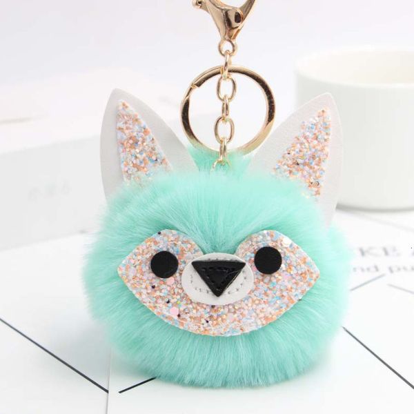 plush ball bag keychain fur pendant pu leather fox accessories,personalized key chain, Silver
plush ball bag keychain fur pendant pu leather fox accessories,personalized key chain, Silver