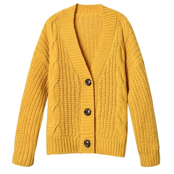 women's jackets womens loose solid color buttons long sleeve v-neck sweater autumn knitted cardigans fashion, Black;brown
women's jackets womens loose solid color buttons long sleeve v-neck sweater autumn knitted cardigans fashion, Black;brown