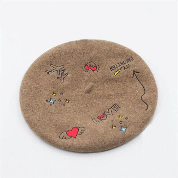 cokk autumn winter hats for women lady wool beret artist painter cap embroidery beret female england vintage boina feminina swy wmtxri, Blue;gray
cokk autumn winter hats for women lady wool beret artist painter cap embroidery beret female england vintage boina feminina swy wmtxri, Blue;gray