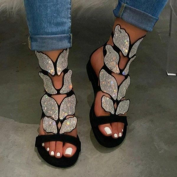 sandals 2021 flat women fashion shoes lightweight non-slip women's summer designer studded bow, Black
sandals 2021 flat women fashion shoes lightweight non-slip women's summer designer studded bow, Black