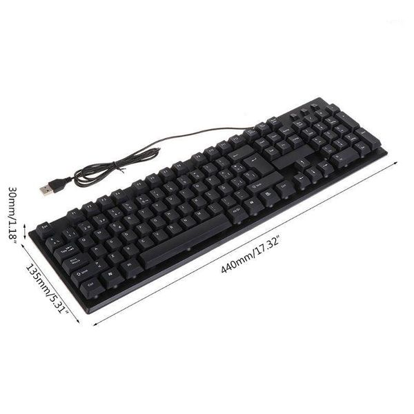 keyboards usb wired silent keyboard waterproof office 104 keys for deskk1ab1 
keyboards usb wired silent keyboard waterproof office 104 keys for deskk1ab1