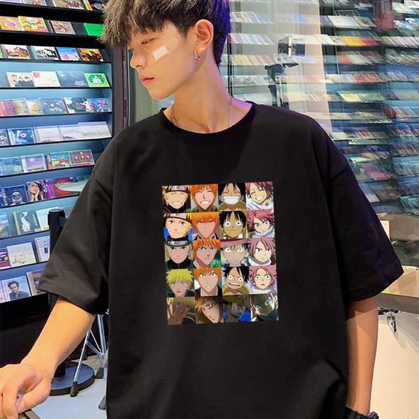 japanese anime harajuku cartoon comic t shirt men fashion print luffy uzumaki naruto dragneel hip hop men's t-shirt clothes, White;black
japanese anime harajuku cartoon comic t shirt men fashion print luffy uzumaki naruto dragneel hip hop men's t-shirt clothes, White;black