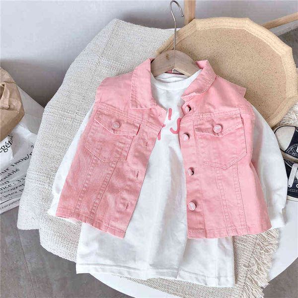 fashion kids clothes fall denim vest letter flower long sleeve sweatshirt dress fall kids clothes little girls outfits g220310, White
fashion kids clothes fall denim vest letter flower long sleeve sweatshirt dress fall kids clothes little girls outfits g220310, White