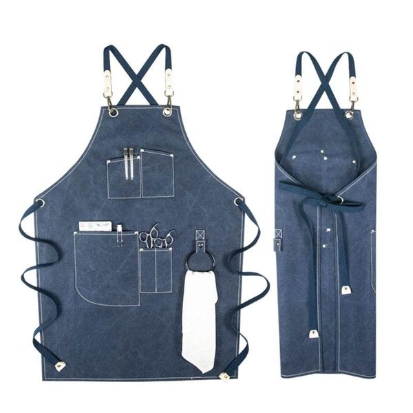 chef apron, cotton canvas cross back adjustable apron kitchen cooking baking bib apron, adjustable strap and large pockets
chef apron, cotton canvas cross back adjustable apron kitchen cooking baking bib apron, adjustable strap and large pockets