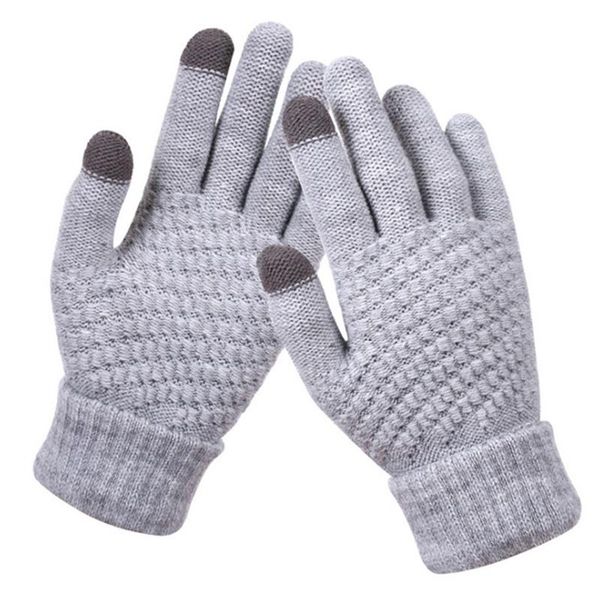 five fingers gloves women' knit cashmere knitted winter gloveswomen autumn warm thick touch screen skiing, Blue;gray
five fingers gloves women' knit cashmere knitted winter gloveswomen autumn warm thick touch screen skiing, Blue;gray