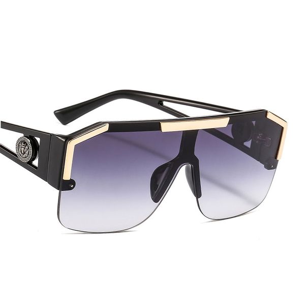 veshion oversized onelens square sunglasses men women fashion shades uv400 vintage glasses, White;black
veshion oversized onelens square sunglasses men women fashion shades uv400 vintage glasses, White;black