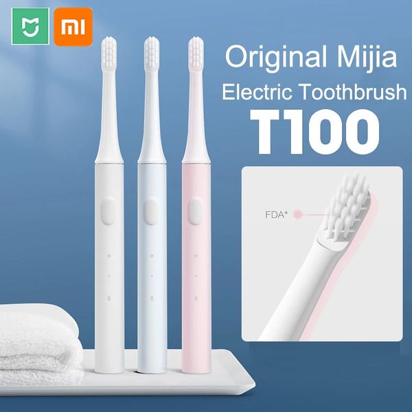 xiaomi mijia t100 sonic smart electric toothbrush cordless waterproof two-speed electric oral deep cleaning toothbrush with brush heads
xiaomi mijia t100 sonic smart electric toothbrush cordless waterproof two-speed electric oral deep cleaning toothbrush with brush heads