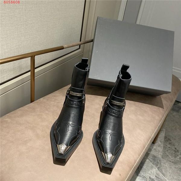 womens metal tip toes ankle boots,metal mid heel fashion boots motorcycle style knight boots original packaging, Black
womens metal tip toes ankle boots,metal mid heel fashion boots motorcycle style knight boots original packaging, Black