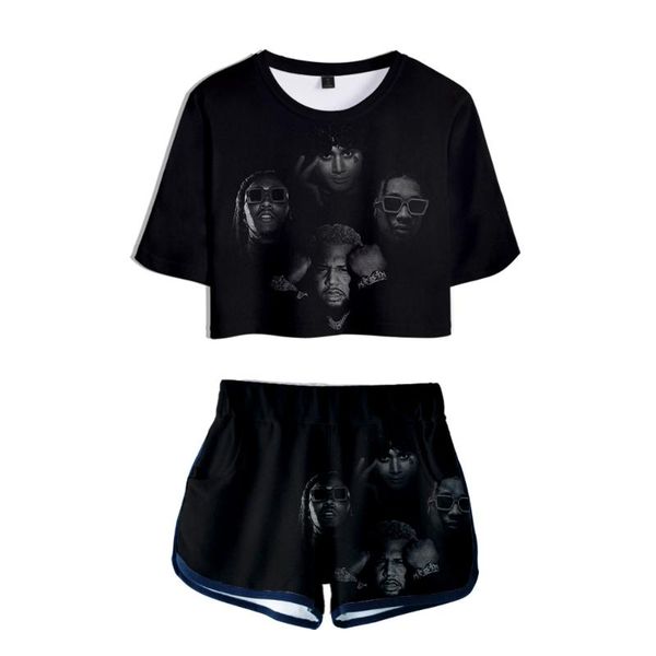 shoreline mafia 3d printed women two piece set fashion summer short sleeve crop shorts streetwear clothes, Gray
shoreline mafia 3d printed women two piece set fashion summer short sleeve crop shorts streetwear clothes, Gray