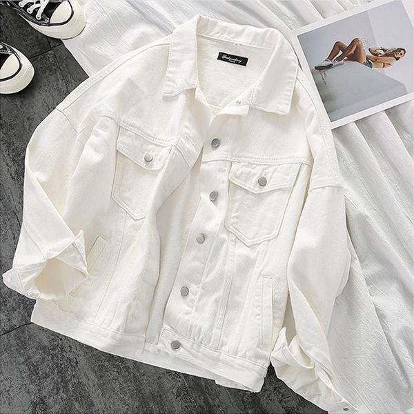 vintage denim jacket women 2020 spring autumn new short jacket female lapel retro cotton loose fashion demin coat for woman, Black;brown
vintage denim jacket women 2020 spring autumn new short jacket female lapel retro cotton loose fashion demin coat for woman, Black;brown