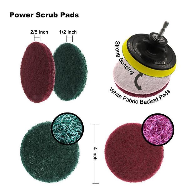 8pcs drill brush power cleaning scrubber nylons brush electric scrubber brush kit for kitchen bashroom car cleaning q bbyvik
8pcs drill brush power cleaning scrubber nylons brush electric scrubber brush kit for kitchen bashroom car cleaning q bbyvik