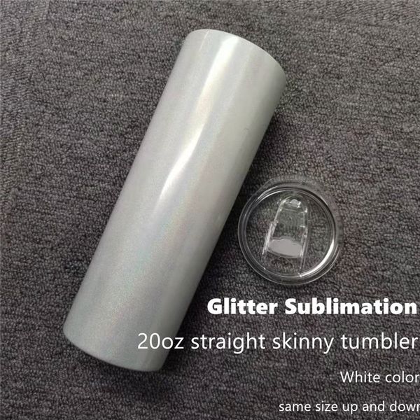 20oz glitter sublimation straight skinny tumbler stainless steel vacuum slim cup with lid straw coffee mug sea shipping
20oz glitter sublimation straight skinny tumbler stainless steel vacuum slim cup with lid straw coffee mug sea shipping