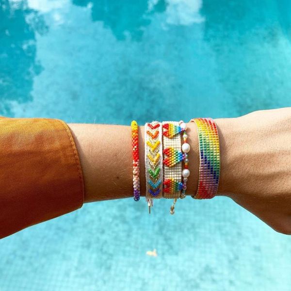 charm bracelets go2boho color bracelet for women jewelry rainbow bead jewellery boho friendship gift heart girl handmade pulseras, Golden;silver
charm bracelets go2boho color bracelet for women jewelry rainbow bead jewellery boho friendship gift heart girl handmade pulseras, Golden;silver