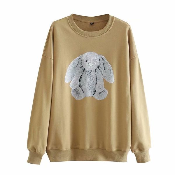 2021 new nn autumn europe and the united states women's cartoon rabbit loose fleece female jamy, Black
2021 new nn autumn europe and the united states women's cartoon rabbit loose fleece female jamy, Black