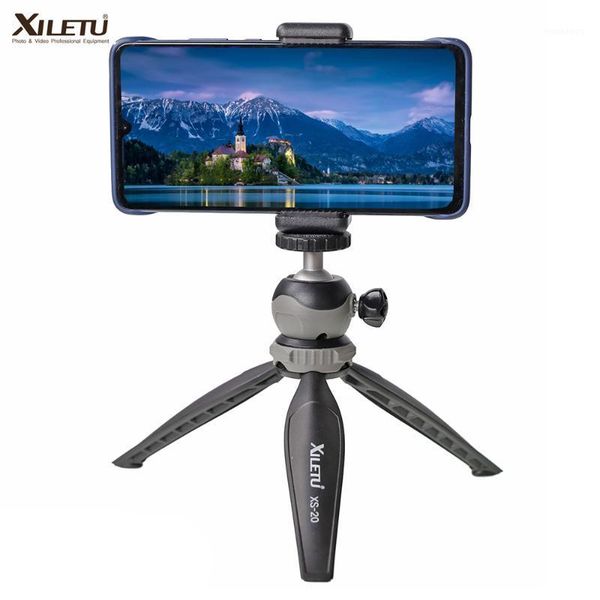 xiletu xs-20 mini desklittle phone stand tabletripod for vlog mirrorless camera smart phone with detachable ball head1
xiletu xs-20 mini desklittle phone stand tabletripod for vlog mirrorless camera smart phone with detachable ball head1
