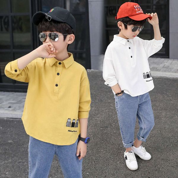 children's men's 2020 new korean wear inch shirt boys' casual fashionable long sve two piece autumn suit, White;black
children's men's 2020 new korean wear inch shirt boys' casual fashionable long sve two piece autumn suit, White;black