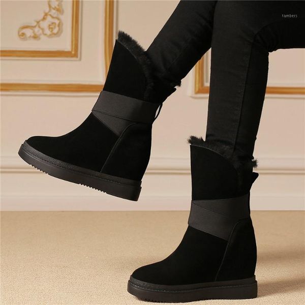 platform pumps shoes women genuine leather wedges high heel ankle boots female warm fur round toe oxfords shoes casual1, Black
platform pumps shoes women genuine leather wedges high heel ankle boots female warm fur round toe oxfords shoes casual1, Black
