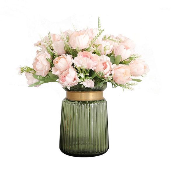 artificial rose bouquet fake floral decor home office silk cloth rose wedding party artificial plant, blue1
artificial rose bouquet fake floral decor home office silk cloth rose wedding party artificial plant, blue1