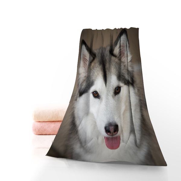 custom siberian husky towel printed cotton face/bath towels microfiber fabric for kids men women shower towels
custom siberian husky towel printed cotton face/bath towels microfiber fabric for kids men women shower towels