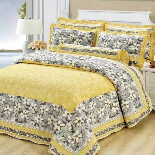 3pcs handmade cotton quilt set american style quilted bedspread patchwork bedding quilt set floral printed bed cover coverlets1
3pcs handmade cotton quilt set american style quilted bedspread patchwork bedding quilt set floral printed bed cover coverlets1
