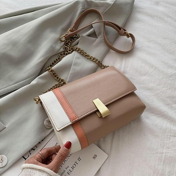 patchwork pu leather shoulder crossbody bags 2021 luxury designer handbags ladies casual purse chain messenger bag shopper sac
patchwork pu leather shoulder crossbody bags 2021 luxury designer handbags ladies casual purse chain messenger bag shopper sac