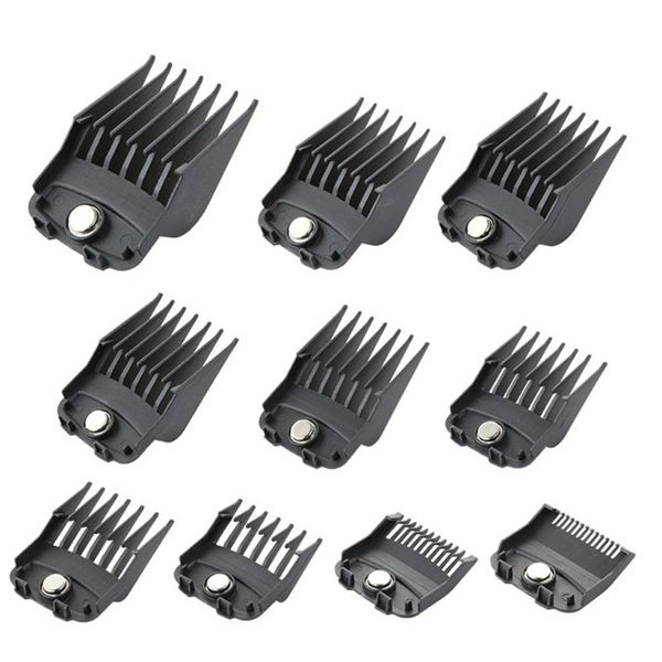 10 шт. checkper для волос combs guide kit магнитные пластиковые волосы триммер ограничить кремние навесное оборудование профессиональный сал
10 шт. checkper для волос combs guide kit магнитные пластиковые волосы триммер ограничить кремние навесное оборудование профессиональный сал