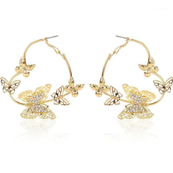 fashion sweet metal butterfly earrings for woman party casual personality simple geometric earrings wholesale1, Silver
fashion sweet metal butterfly earrings for woman party casual personality simple geometric earrings wholesale1, Silver