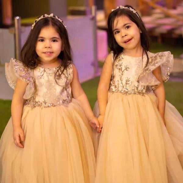 girl's dresses beautiful a line flower girls o neck ruffles short sleeve sequin appliques kids first communion gown, Red;yellow
girl's dresses beautiful a line flower girls o neck ruffles short sleeve sequin appliques kids first communion gown, Red;yellow