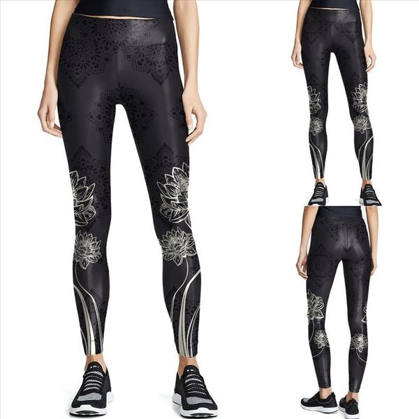 women fashion pants seamless gym leggings set high waistes boho floral print running sport pantaloni da fitness 25, Black
women fashion pants seamless gym leggings set high waistes boho floral print running sport pantaloni da fitness 25, Black