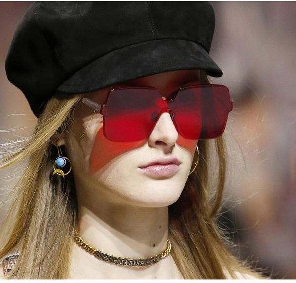 vintage color women sunglasses for 2020 oversized framless luxury eye design sunglasses glasses women fashion shades sun candy nwcoj, White;black
vintage color women sunglasses for 2020 oversized framless luxury eye design sunglasses glasses women fashion shades sun candy nwcoj, White;black
