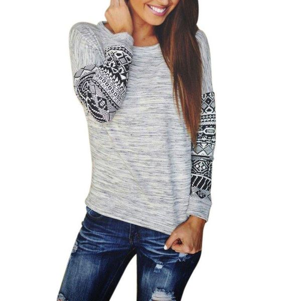 brief women geometric print loose pullover shirt long sleeve thin sweater blouse female, White;black
brief women geometric print loose pullover shirt long sleeve thin sweater blouse female, White;black