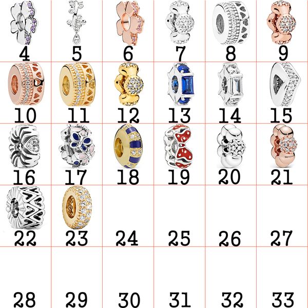 925 sterling silver diy spacer clip bead star love heart charm bracelet original jewellery for women
925 sterling silver diy spacer clip bead star love heart charm bracelet original jewellery for women