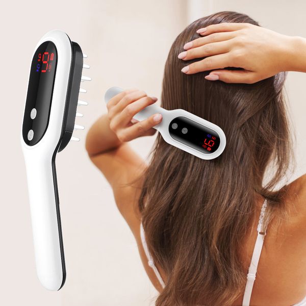 ptherapy massage comb electric scalp massager head acupuncture brush headache stress relief light therapy prevent hair loss
ptherapy massage comb electric scalp massager head acupuncture brush headache stress relief light therapy prevent hair loss