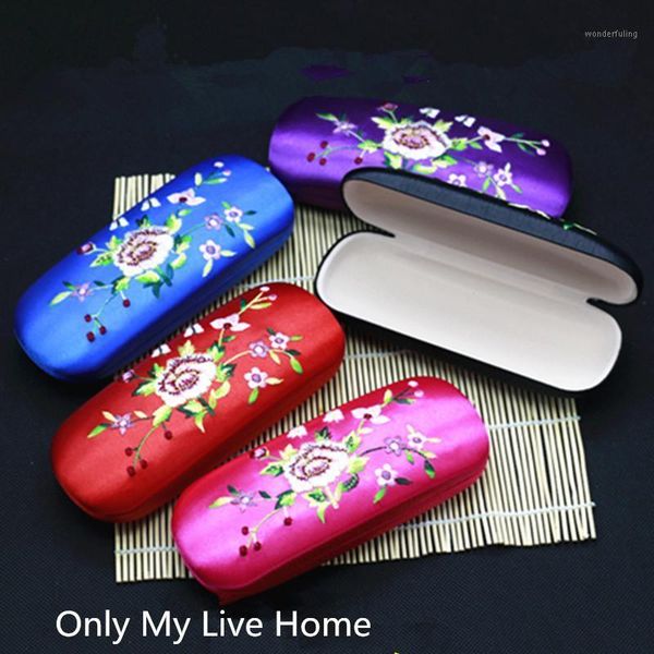 latest embroidery peony flower case glasses storage box women fabric eyeglasses case hard jewelry packaging box1
latest embroidery peony flower case glasses storage box women fabric eyeglasses case hard jewelry packaging box1