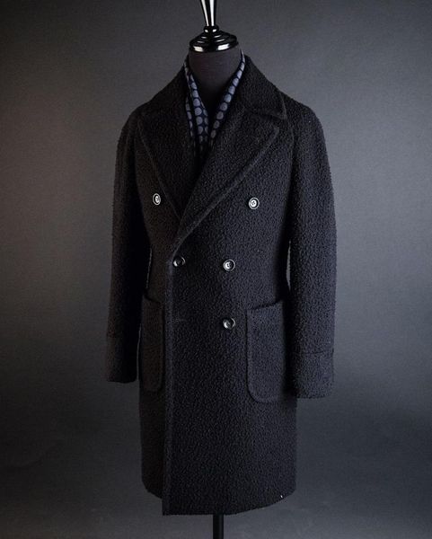 solid black men's fleece overcoat 2021 winter mid-length thicken plus jacket handsome buiness cacual coat
solid black men's fleece overcoat 2021 winter mid-length thicken plus jacket handsome buiness cacual coat