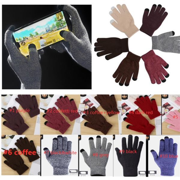 winter knitted fleece touch screen glovers solid blank confetti color phone pad screen touch glove mittens ski cycling sport ly112502, White
winter knitted fleece touch screen glovers solid blank confetti color phone pad screen touch glove mittens ski cycling sport ly112502, White