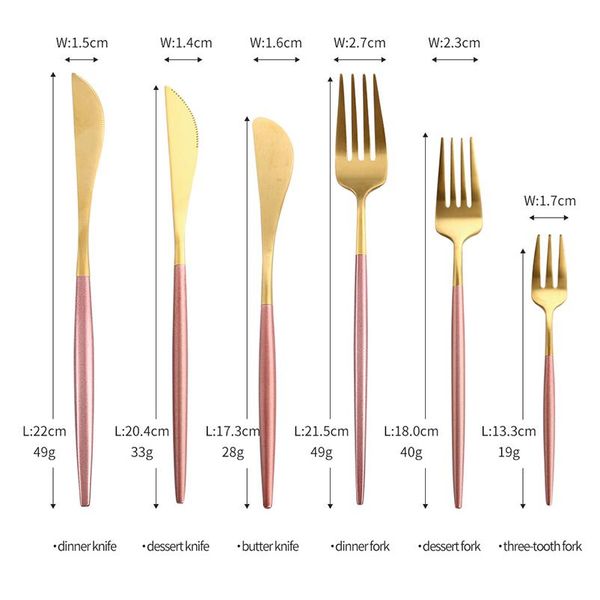 pink gold western tableware steak knife fork coffee spoon teaspoon steel cutlery set stainless steel home dinner dinner jllvlp
pink gold western tableware steak knife fork coffee spoon teaspoon steel cutlery set stainless steel home dinner dinner jllvlp