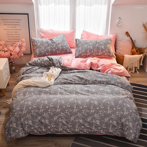 bedding sets ab version double-sided fabric set cotton velvet warm breathable bedclothes large size duvet cover pillowcase bed sheet1
bedding sets ab version double-sided fabric set cotton velvet warm breathable bedclothes large size duvet cover pillowcase bed sheet1