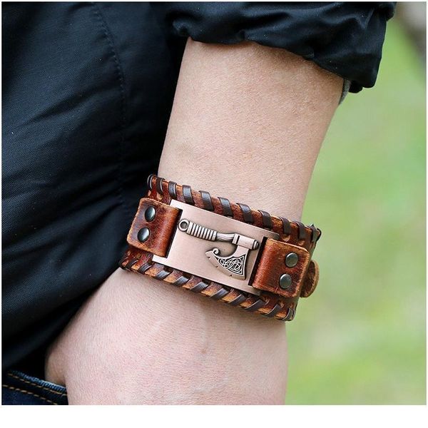 eif dock viking wristband cuff braid leather bracelet amulet jewelry accessories celtics knot tailsman charm bracelet qylenn
eif dock viking wristband cuff braid leather bracelet amulet jewelry accessories celtics knot tailsman charm bracelet qylenn