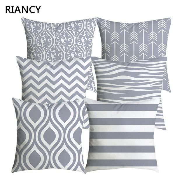 45*45cm gray striped geometric cushion cover polyester pillowcase cojines decorativos para sofa home bedroom sofa decor 40814
45*45cm gray striped geometric cushion cover polyester pillowcase cojines decorativos para sofa home bedroom sofa decor 40814