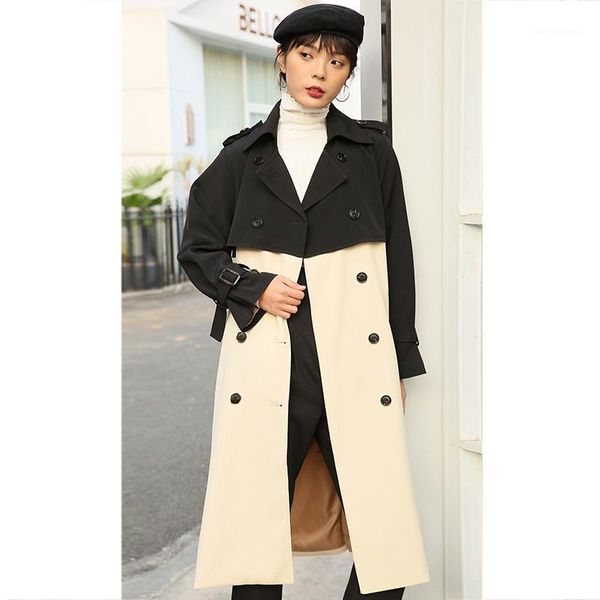 women's trench coats 2021 spring fashionable ladies double breasted modern coat for women high fashion business outerwear coat1, Tan;black
women's trench coats 2021 spring fashionable ladies double breasted modern coat for women high fashion business outerwear coat1, Tan;black
