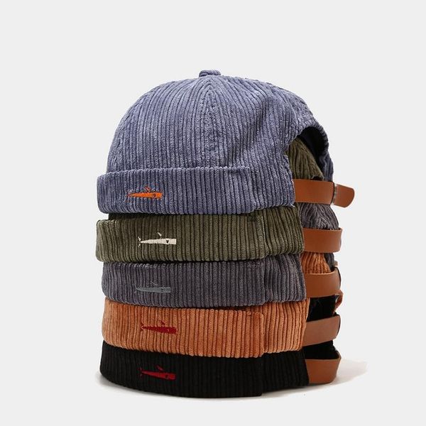 wide brim hats autumn corduroy skullcap men and women fashion fish couple hip-hop beanie hat cap adjustable retro vintage gorros, Blue;gray
wide brim hats autumn corduroy skullcap men and women fashion fish couple hip-hop beanie hat cap adjustable retro vintage gorros, Blue;gray