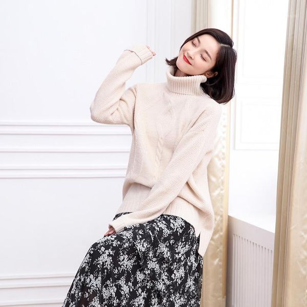 ladies turtleneck sweater female 2019 autumn winter cashmere knitted women solid color pullover sweater1, White;black
ladies turtleneck sweater female 2019 autumn winter cashmere knitted women solid color pullover sweater1, White;black