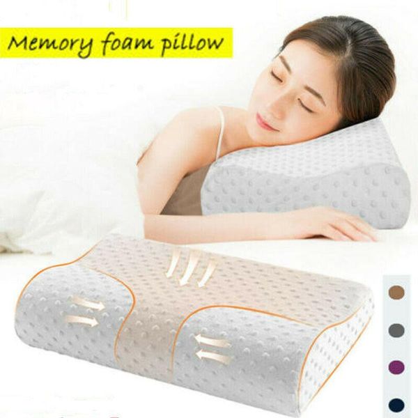 memory foam pillow orthopaedic bedroom sleep head neck back support home contour memory massage pillow
memory foam pillow orthopaedic bedroom sleep head neck back support home contour memory massage pillow