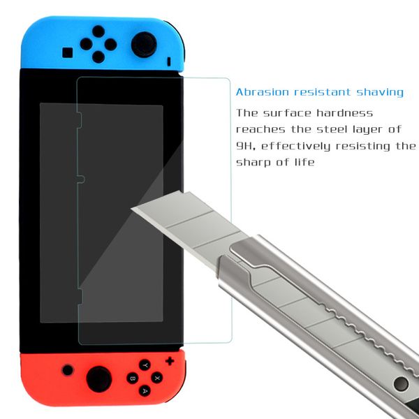 2pcs protective glass for nintend switch controllers tempered glass screen protector protection film cover game accessories with retail box
2pcs protective glass for nintend switch controllers tempered glass screen protector protection film cover game accessories with retail box