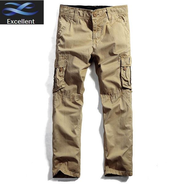 men's pants casual 2021 cargo cotton fashion multi pocket men summer joggers trousers street clothes, Black
men's pants casual 2021 cargo cotton fashion multi pocket men summer joggers trousers street clothes, Black