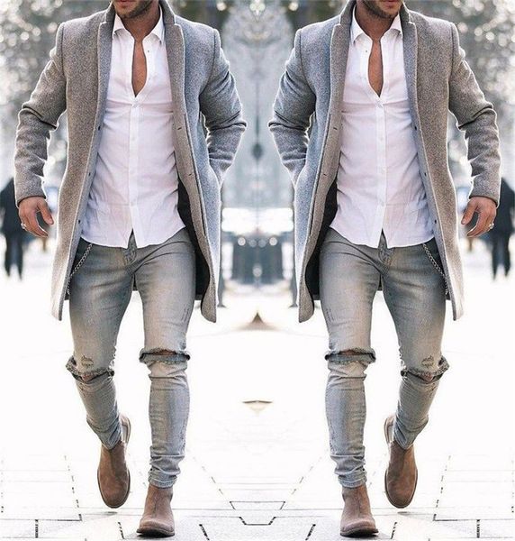 men british style lapel neck long sleeve loose trench coats fashion designer coats casual solid color man outerwear, Tan;black
men british style lapel neck long sleeve loose trench coats fashion designer coats casual solid color man outerwear, Tan;black