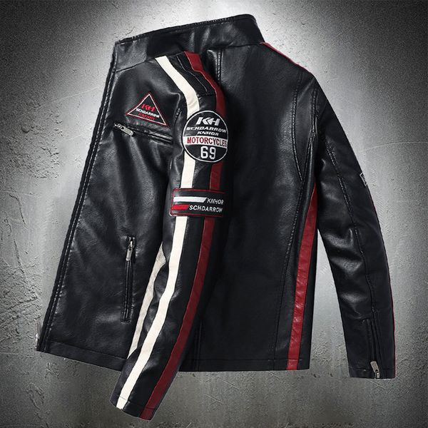 autumn motorcycle male casual fashion washed retro velvet leather jacket skin biker fit plus size 4xl, Black;brown
autumn motorcycle male casual fashion washed retro velvet leather jacket skin biker fit plus size 4xl, Black;brown