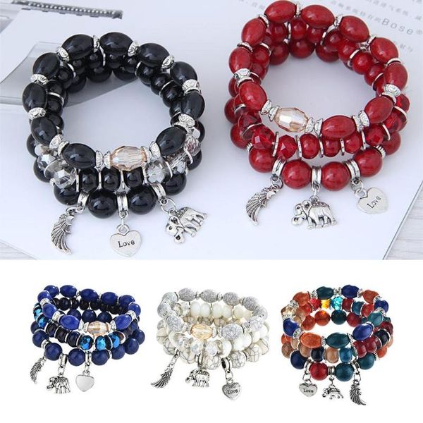 chic love heart elephant wing многослойная бисер браслет мужской партии ювелирных изделий, Golden;silver
chic love heart elephant wing многослойная бисер браслет мужской партии ювелирных изделий, Golden;silver